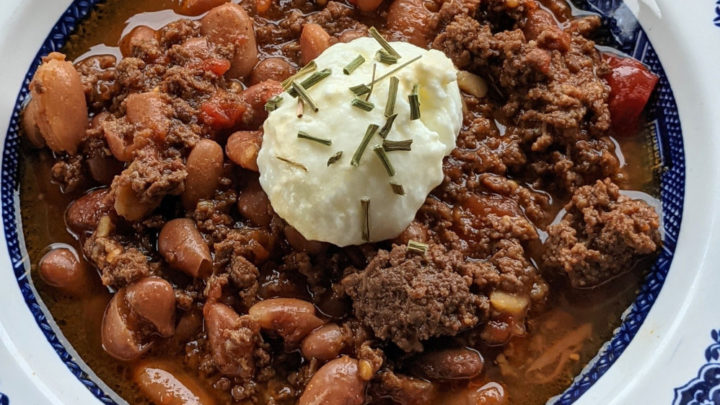 Instant Pot Beef Chili Recipe - Attainable Sustainable®